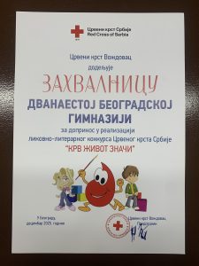 ЛИКОВНИ КОНКУРС „ЦРВЕНОГ КРСТА“
